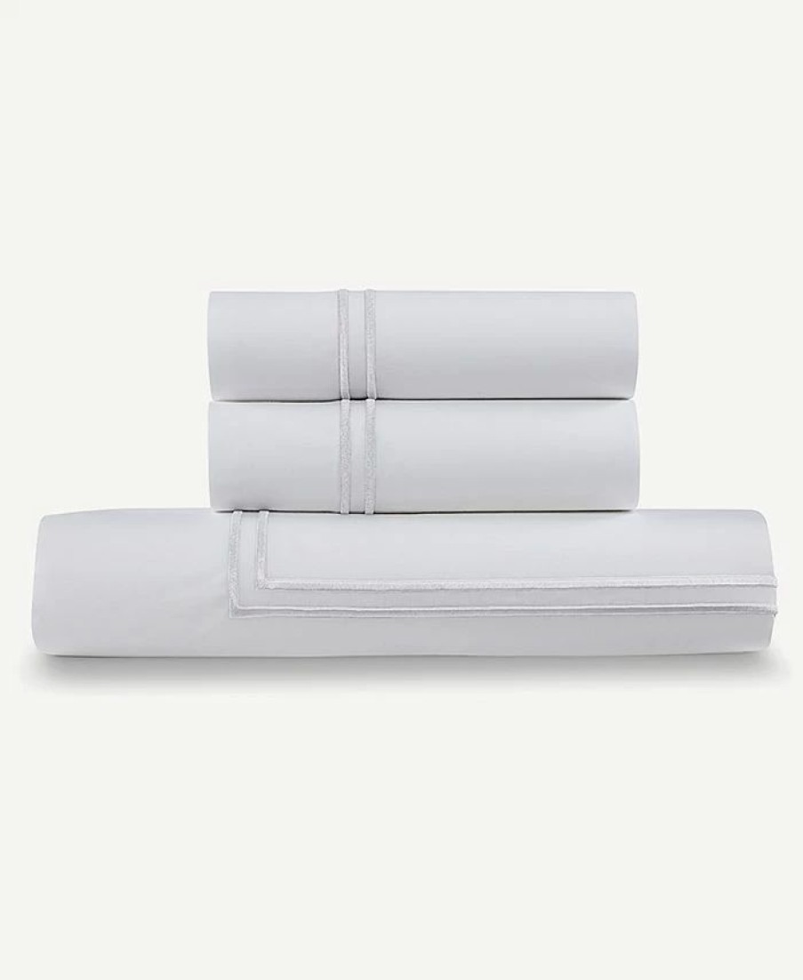 * Ella Jayne 100% Cotton Percale 3 Piece Duvet Set With Satin Stitching Full/Queen Duvet Covers & Sets