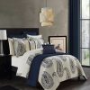 * Chic Home Maison Comforter Sets Navy Comforter Sets