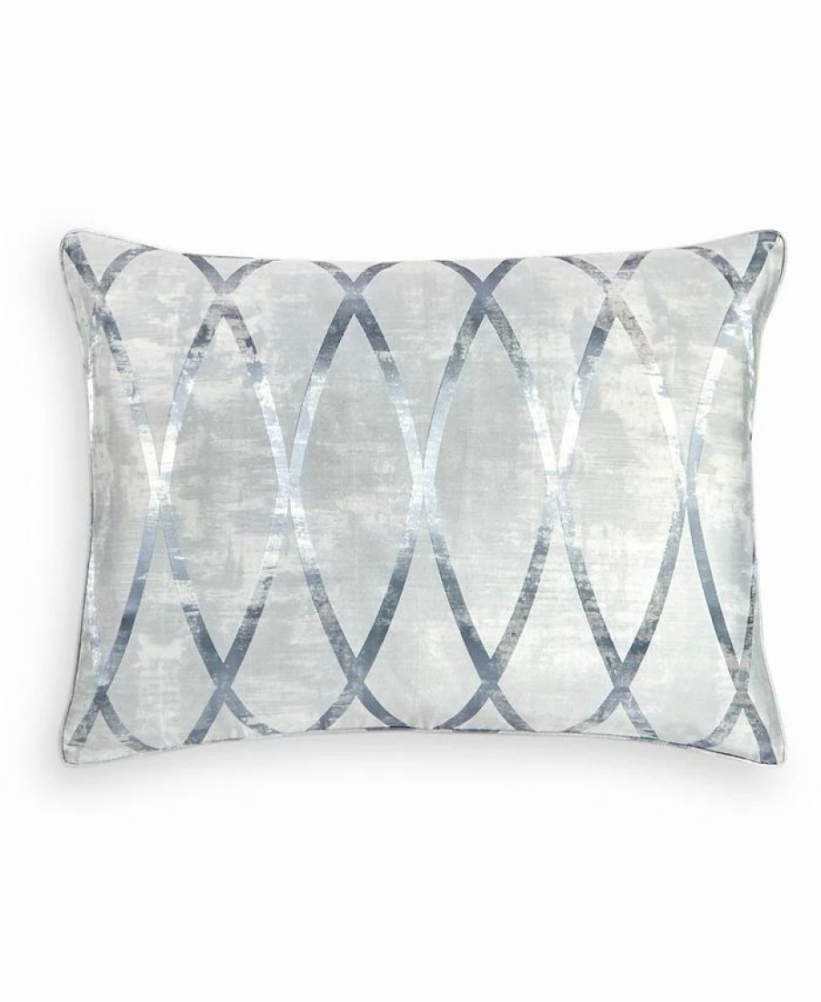 * Hotel Collection Dimensional Sham, King, Created For Macy'S Blue Designer Bedding