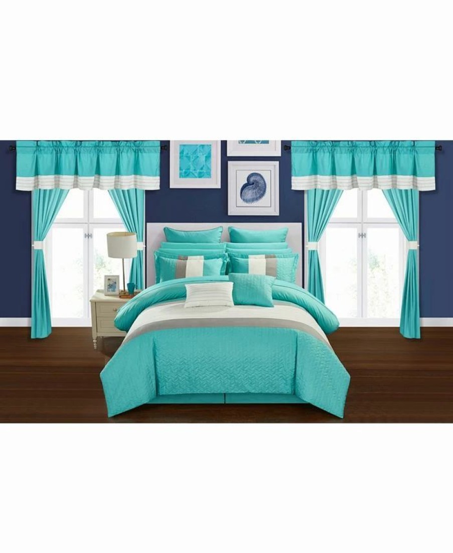 * Chic Home Vixen 24-Pc Queen Comforter Set Comforter Sets