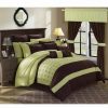 * Chic Home Lorde 24-Pc Queen Comforter Set Green Comforter Sets