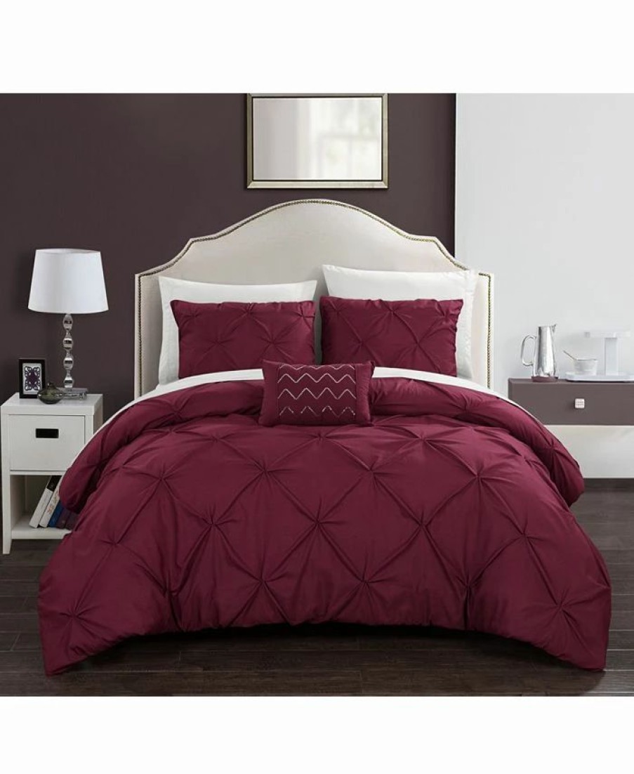 * Chic Home Daya 8 Pc King Duvet Set Duvet Covers & Sets