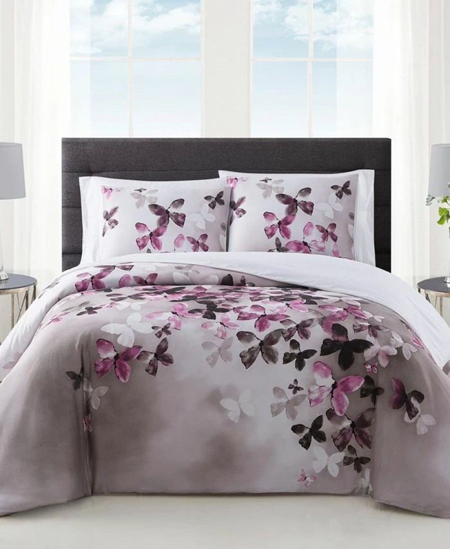 * Vince Camuto Home Lissara 3 Piece Comforter Set, Full/Queen Multi Comforter Sets