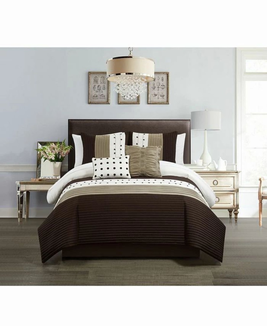 * Chic Home Lainy 9 Piece Comforter Set Comforters: Fashion