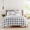 * Charter Club Gingham Colorblock 3-Pc. Comforter Set, Full/Queen, Created For Macy'S Comforter Sets