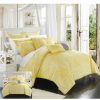 * Chic Home Sicily 6-Pc Twin Comforter Set Yellow Comforter Sets