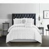 * Chic Home Ahtisa 5 Piece Queen Comforter Set White Comforter Sets