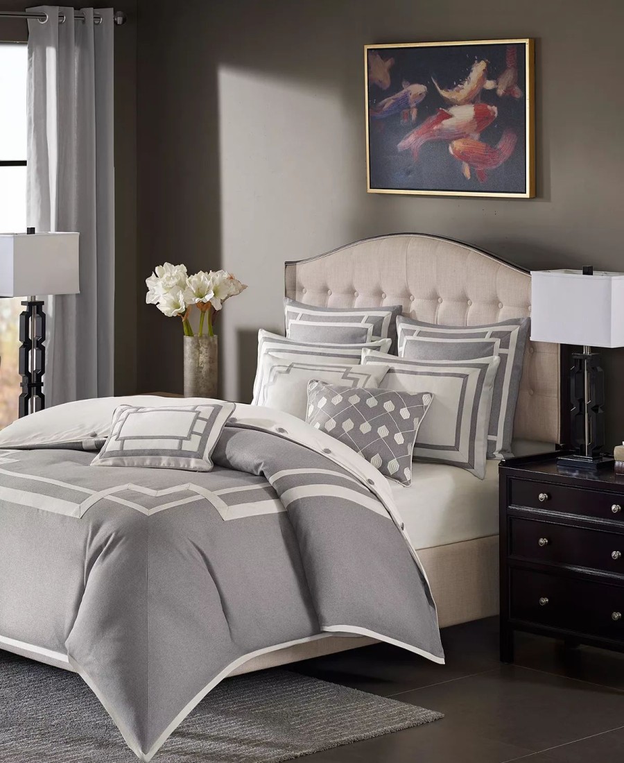 * Madison Park Signature Voy Comforter Sets Grey Comforter Sets