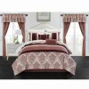 * Chic Home Vivaldi 20-Pc King Comforter Set Comforter Sets