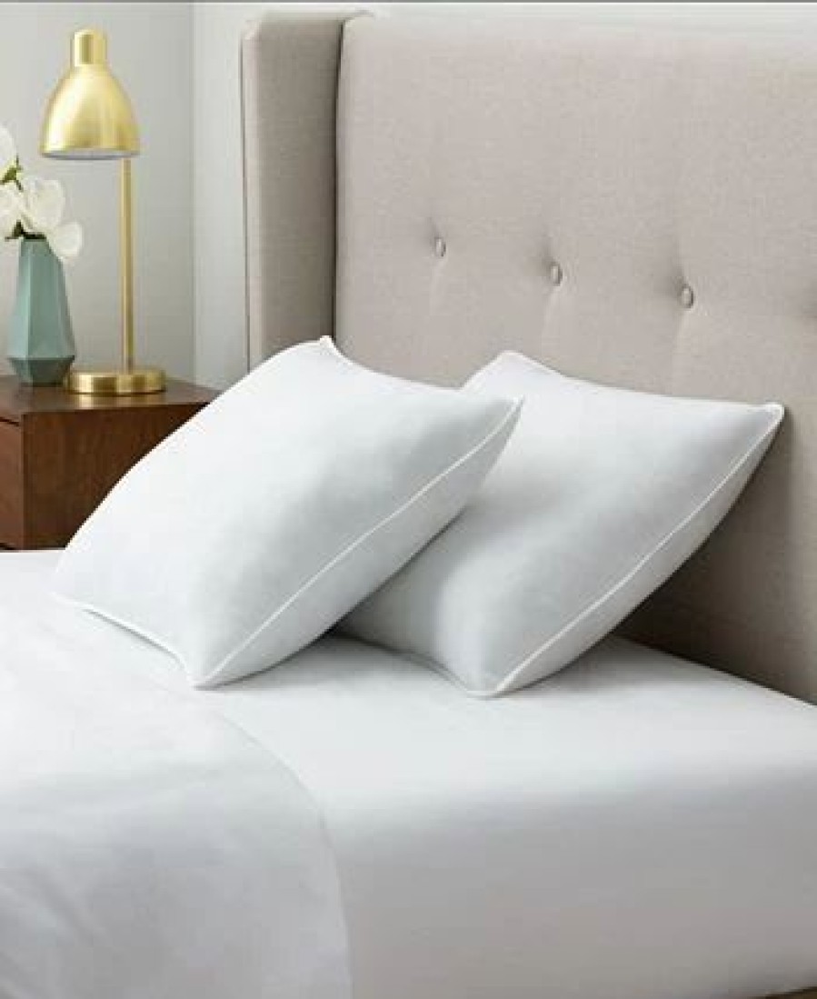 * Linenspa Signature Plush 2-Pack Pillow, King White Pillows