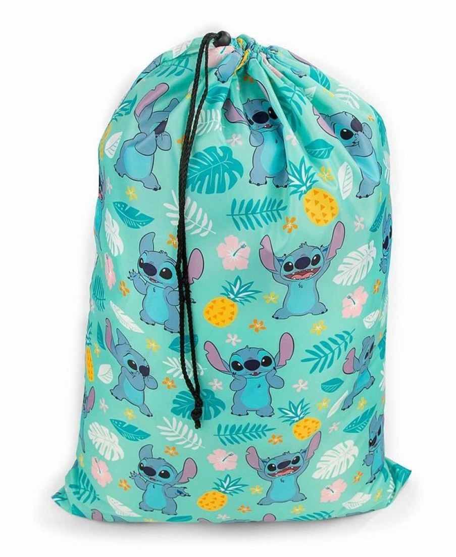 * Disney Lilo Stitch Leaves Pineapples Drawstring Laundry Bag, 32 X 21 Multi Comforter Sets