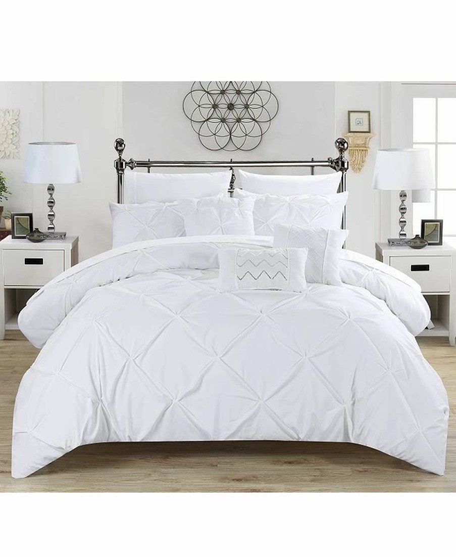 * Chic Home Annah 8 Piece Twin Bed In A Bag Comforter Set Comforter Sets