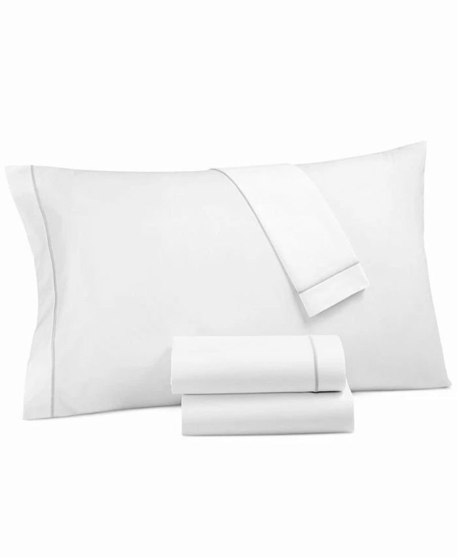 * Hotel Collection Italian Percale Cotton 4-Pc. Set, Full Sheet, Created For Macy'S Sheets & Pillowcases