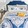 * Whim By Martha Stewart Closeout! Amalfi Mandala Reversible 3-Pc. Full/Queen Comforter Set, Created For Macy'S Blue Comforter Sets