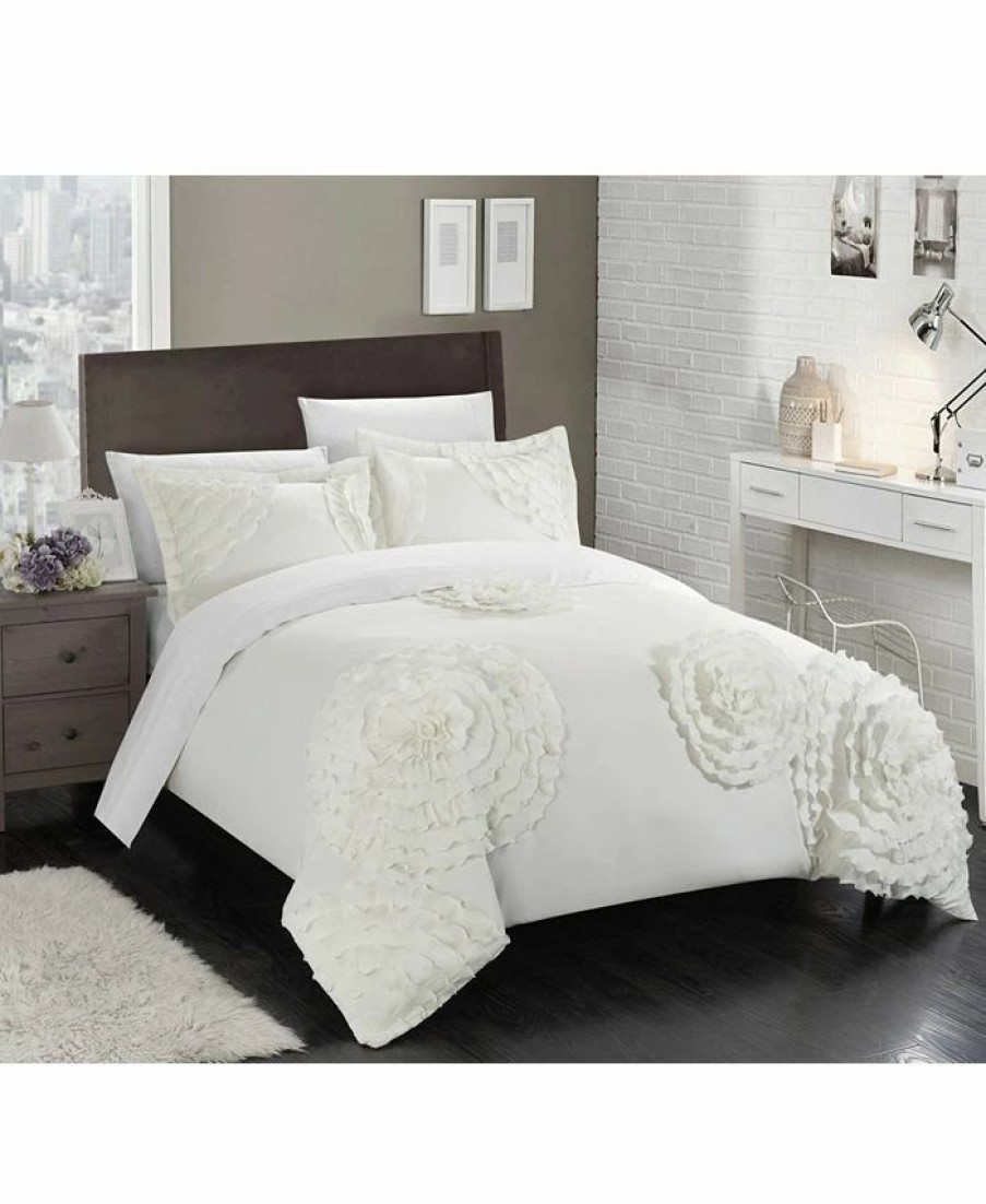 * Chic Home Birdy 3 Pc Queen Duvet Cover Set Duvet Covers & Sets