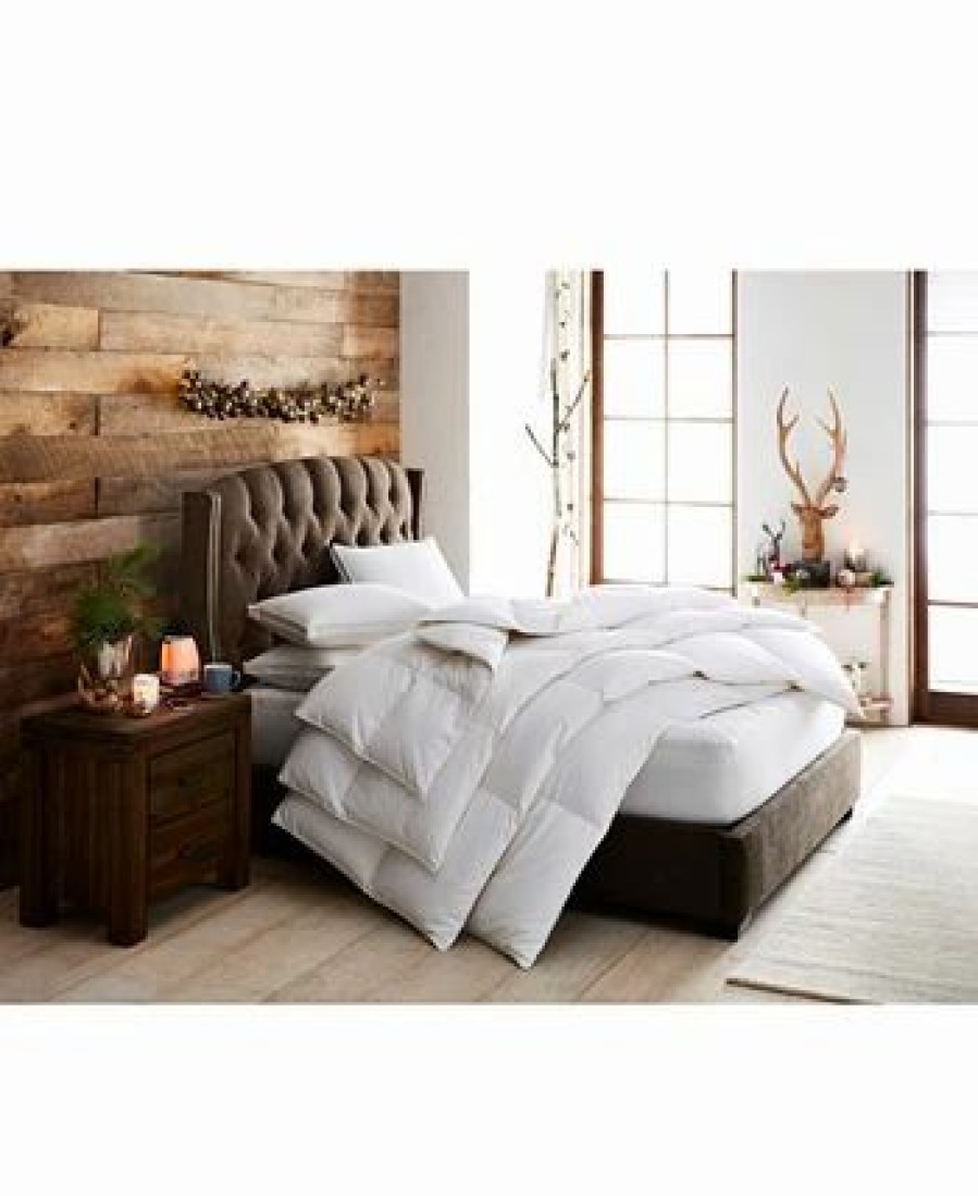 * Hotel Collection European Goose Down Lightweight Twin Comforter, Hypoallergenic Ultraclean Down, Created For Macy'S White Comforters: Fashion