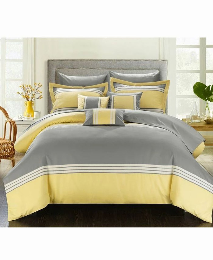 * Chic Home Falcon 8-Pc Twin Comforter Set Comforter Sets