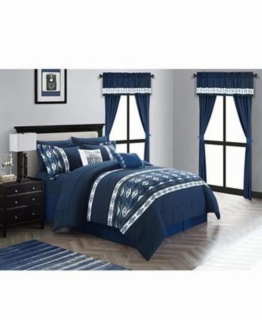 * Chic Home Safforn 20-Pc. King Comforter Set Comforter Sets