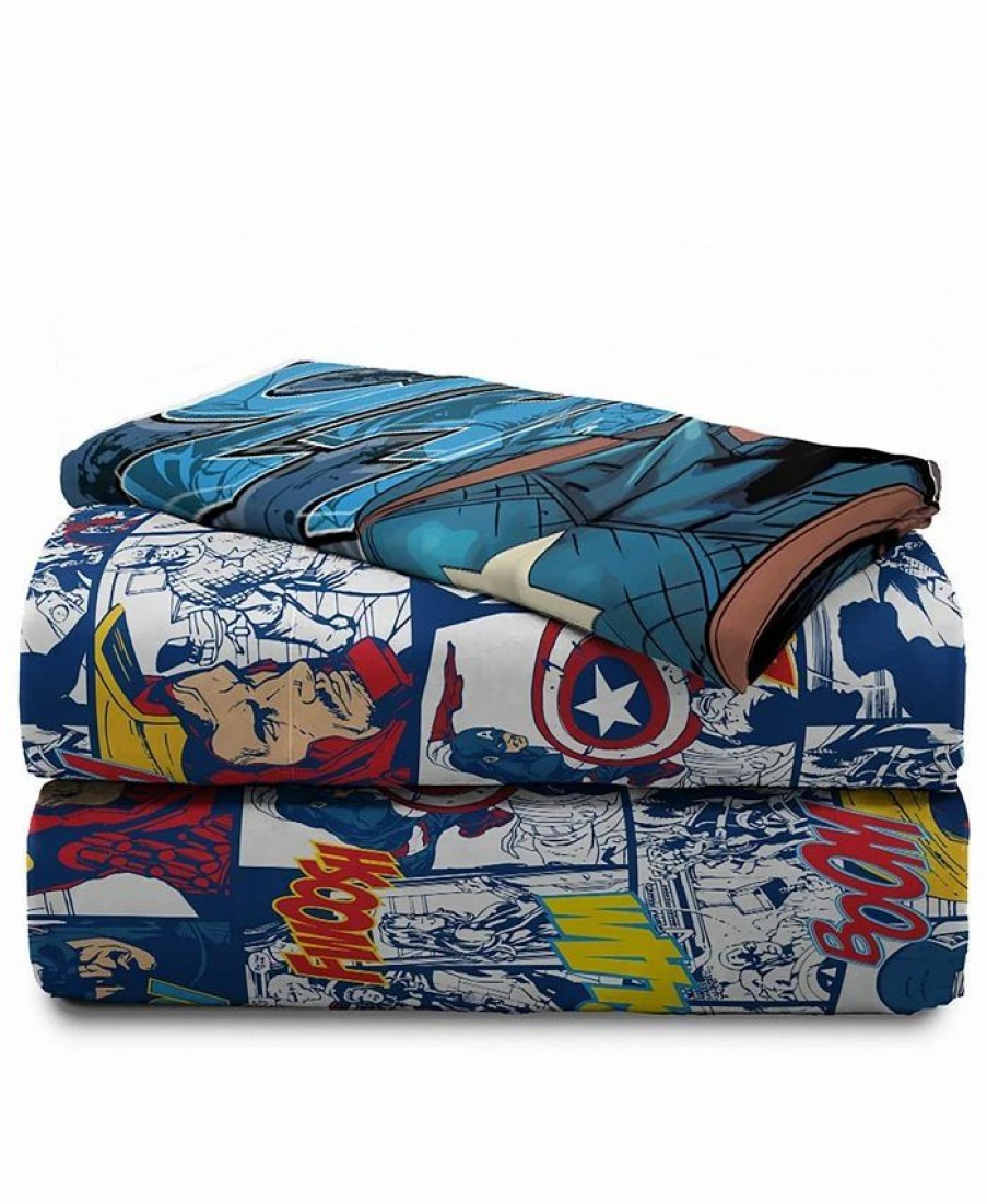 * Disney Avengers 3-Piece Twin Sheet Set Multi Sheets & Pillowcases