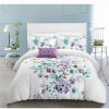 * Chic Home Enchanted Garden 4 Pc Queen Duvet Cover Set Duvet Covers & Sets