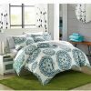 * Chic Home Ibiza 7 Piece Full/Queen Bed In A Bag Duvet Set Duvet Covers & Sets