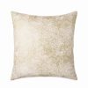 * Michael Aram Tallic Textured Coverlet Euro Sham Ivory Designer Bedding