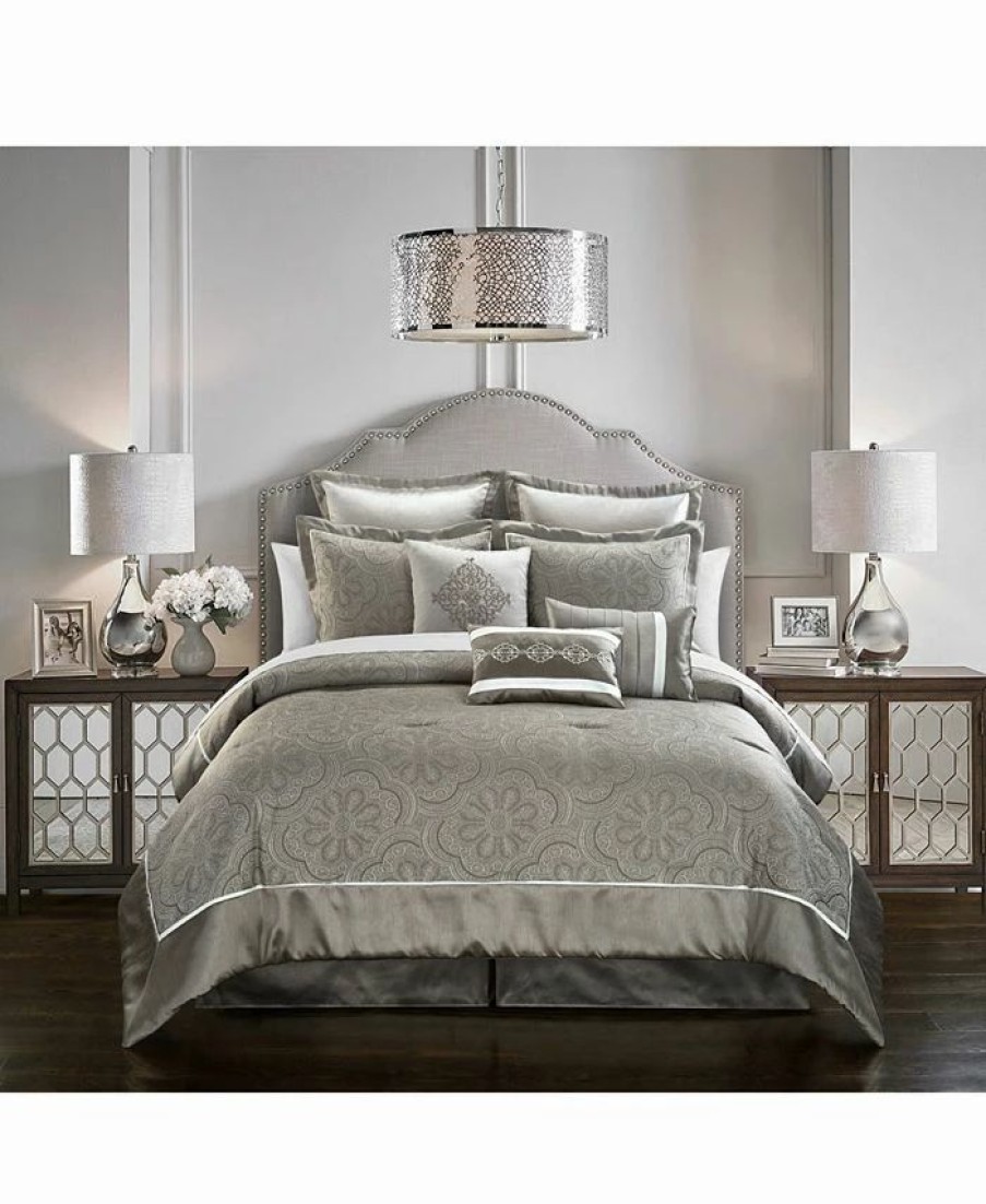 * Chic Home Meryl 9 Piece Comforter Set, King Comforter Sets