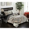 * Chic Home Del Mar 10-Pc Queen Comforter Set Beige Comforter Sets