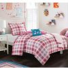 * Chic Home Jenna 4 Piece Twin Comforter Set Pink Comforter Sets