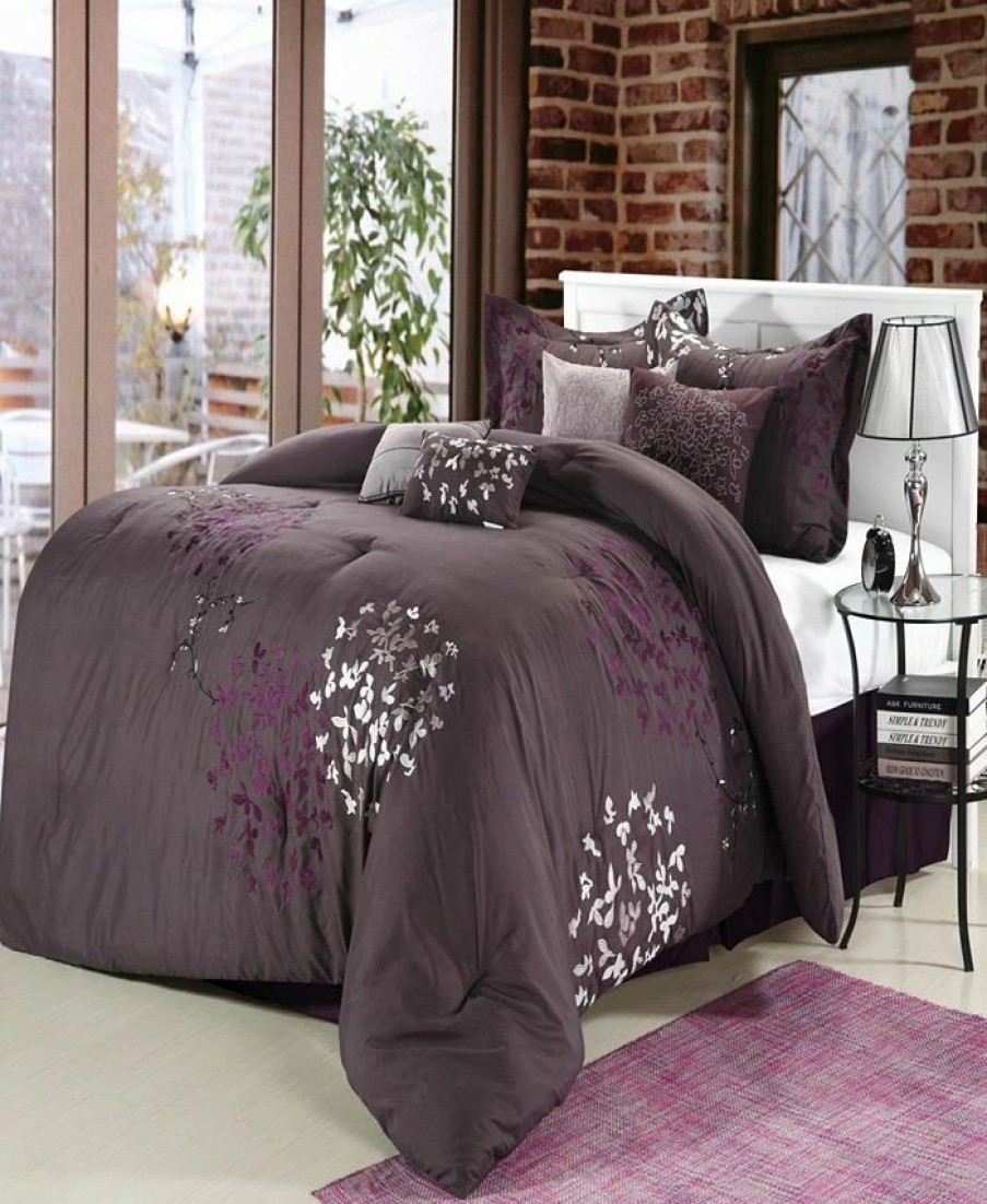 * Chic Home La 12 Piece Queen Comforter Comforter Sets