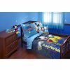 * Disney Mickey Mouse Zero Gravity 4 Piece Toddler Bed Set Blue Comforter Sets