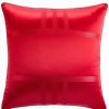 * Hotel Collection Structure Sham, European, Created For Macy'S Red Designer Bedding