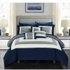 * Chic Home Jake 10-Pc Queen Comforter Set Comforter Sets