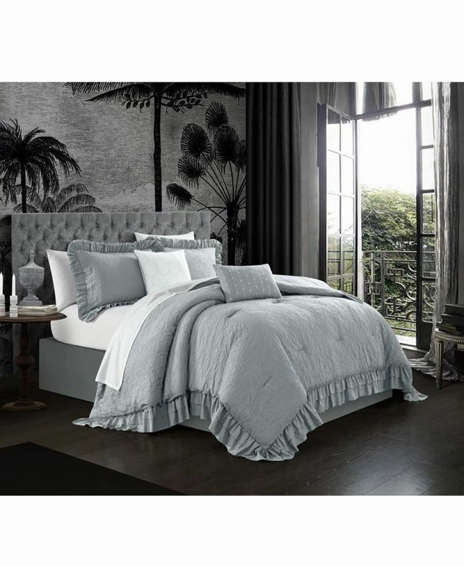 * Chic Home Kensley 4 Piece Twin Comforter Set Comforters: Fashion