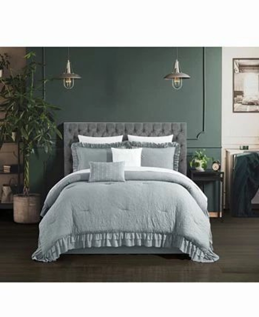 * Chic Home Kensley 4 Piece Twin Comforter Set Comforters: Fashion