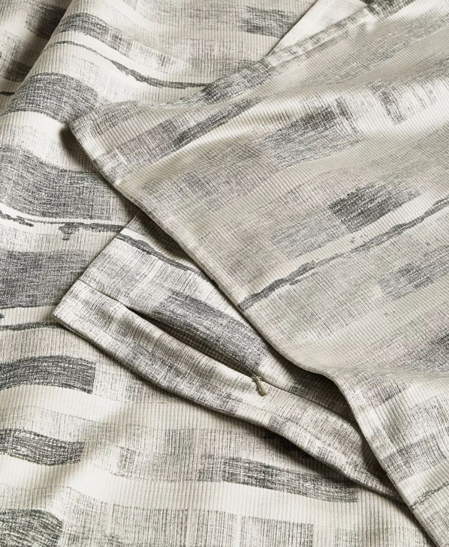 * Hotel Collection Broken Stripe Sham, King, Created For Macy'S Granite Designer Bedding