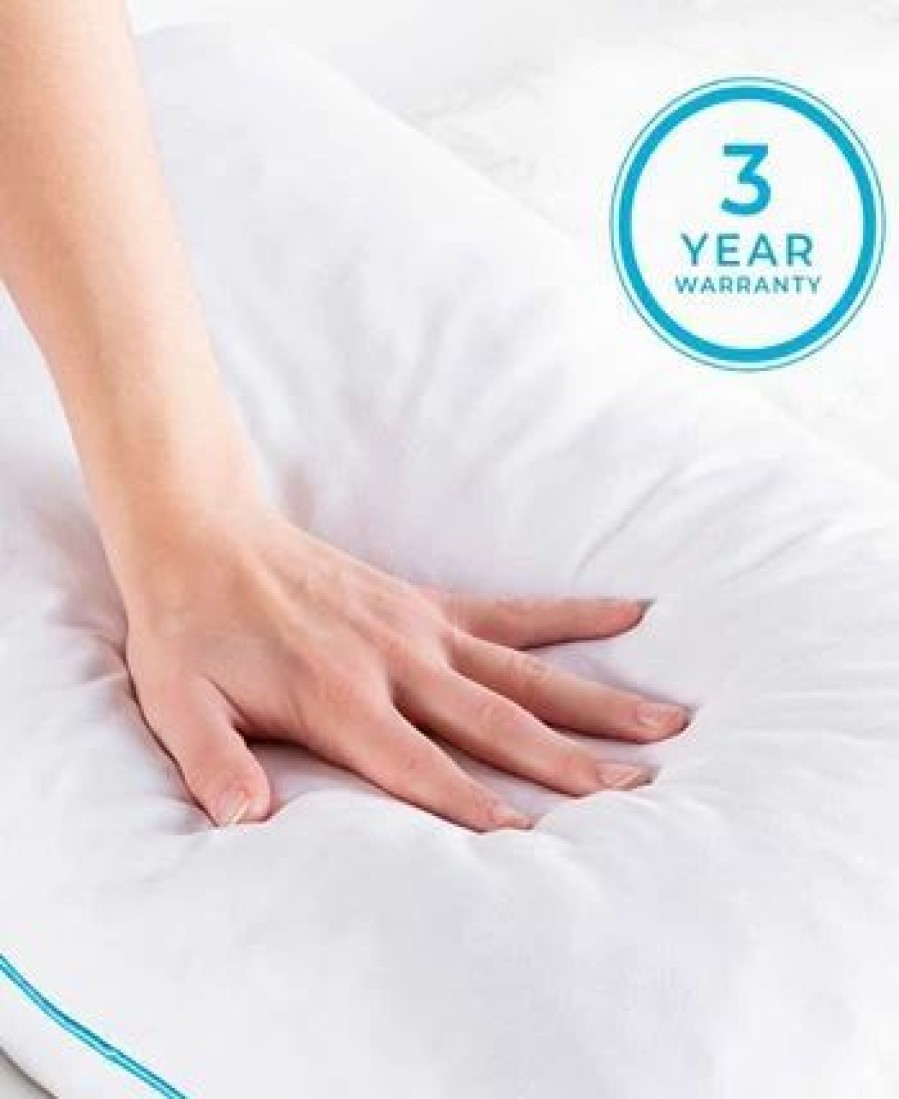 * Linenspa Shredded Memory Foam Pillow 2-Pack, King White Pillows