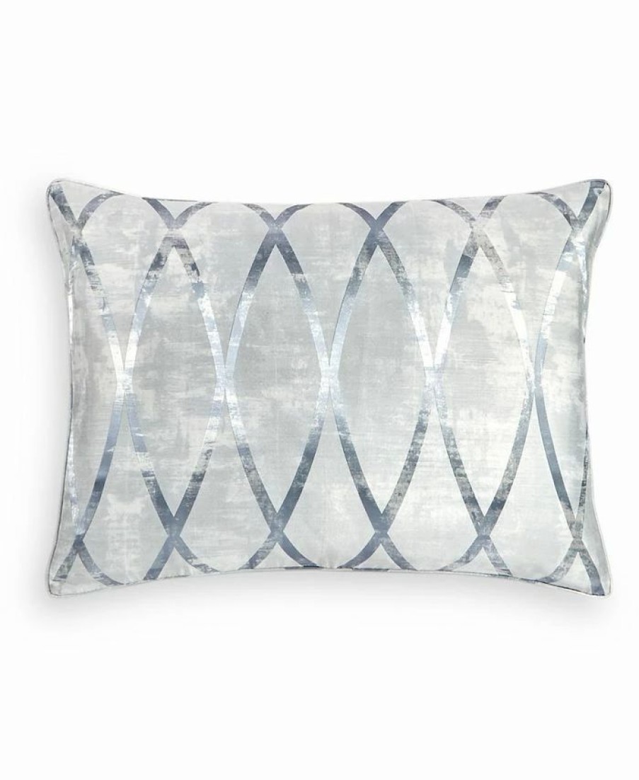 * Hotel Collection Dimensional Sham, Standard, Created For Macy'S Blue Designer Bedding