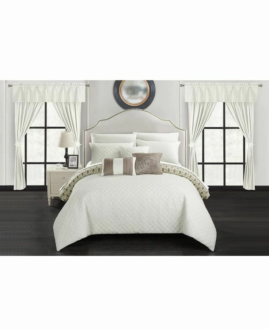 * Chic Home Sigal 20-Pc Queen Comforter Set Comforter Sets