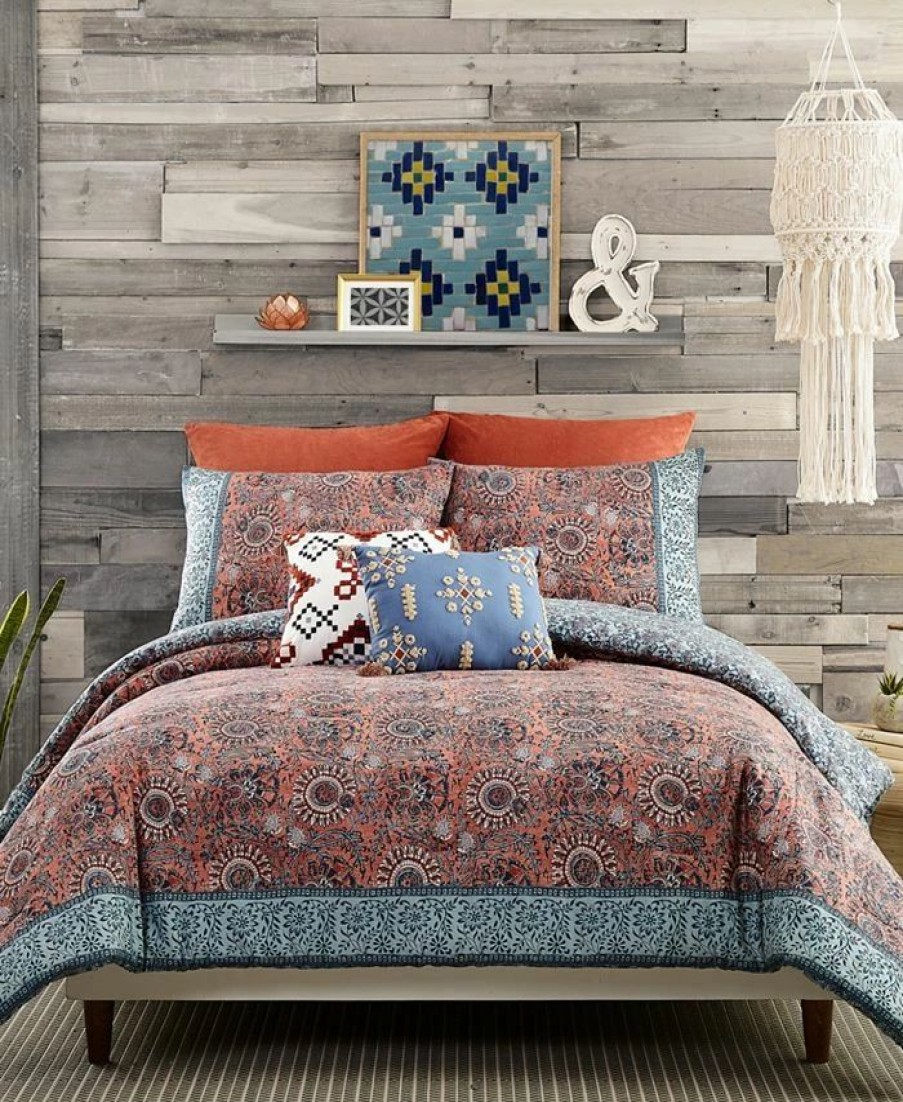 * Jessica Simpson Antara 3-Piece Full/Queen Comforter Set Designer Bedding